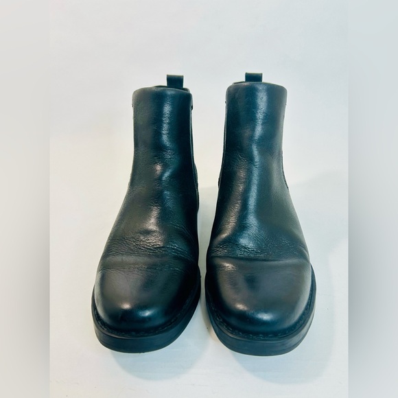 Born Cove Black Leather Chelsea Boots size 7, Full Grain Waterproof Leather - Picture 4 of 10